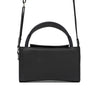 Leather Case with Adjustable Fabric Strap for AirPods Max (Black)-0